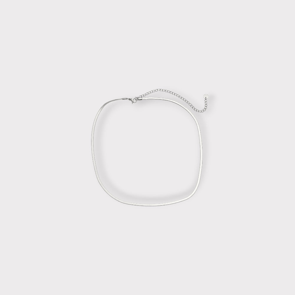 Flat Snake halskæde 3 mm.