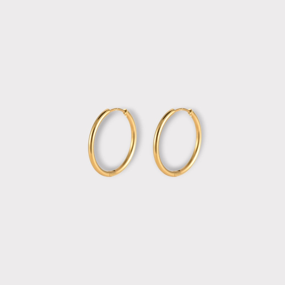Classic X-Small Hoop Øreringe 1,9 cm.
