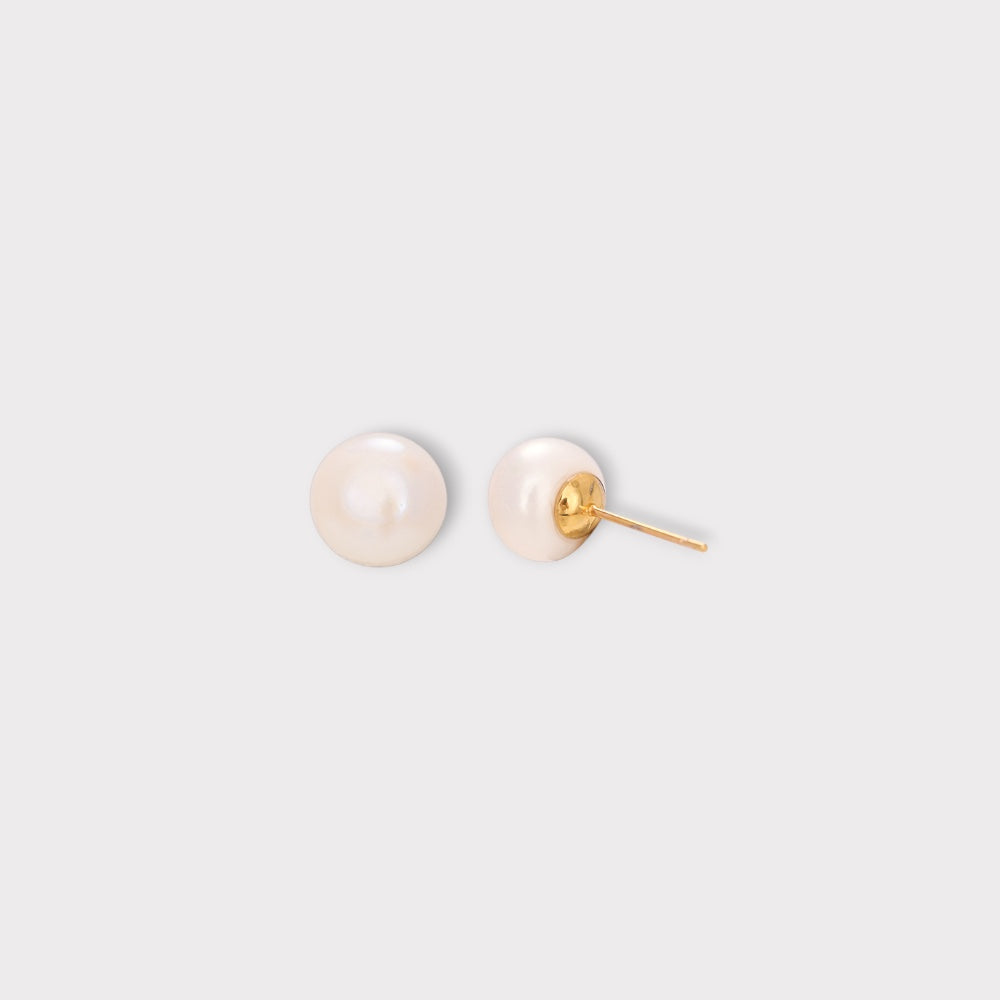 Simple Pearl Ørestikker - 10 mm.