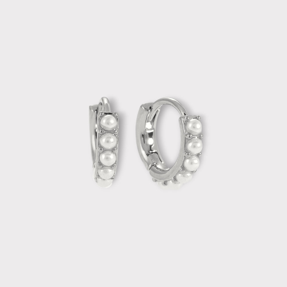 Pearl Creol Øreringe - 13 mm.