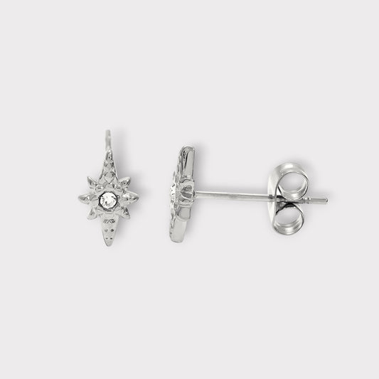 Krystal Mini Star Studs Ørestikker 8 mm.