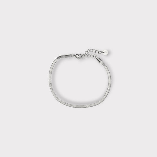 Flat Snake Armbånd 3 mm.