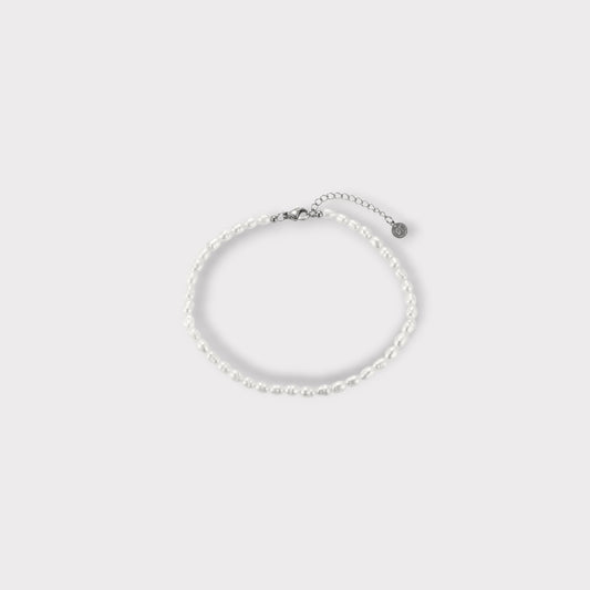 Simple Pearl Ankelkæde