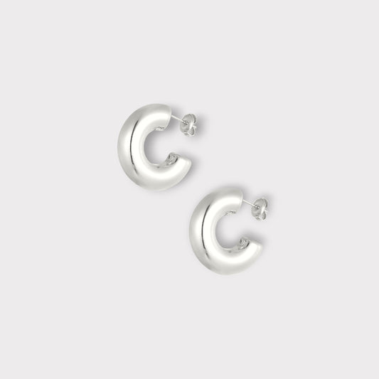 Chunky Hoops Small Øreringe