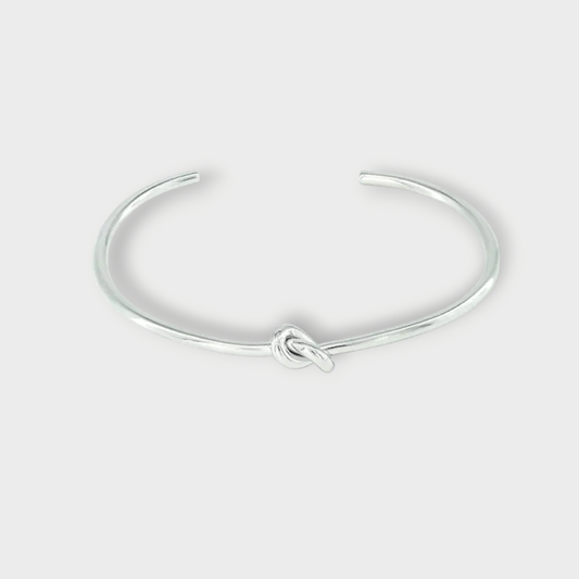 Knot Bangle Armbånd - Guldbelagt, Vandfast & Justerbar