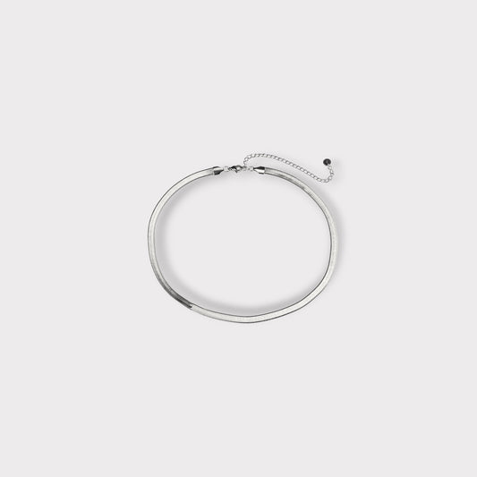 Flat Snake halskæde 5 mm.