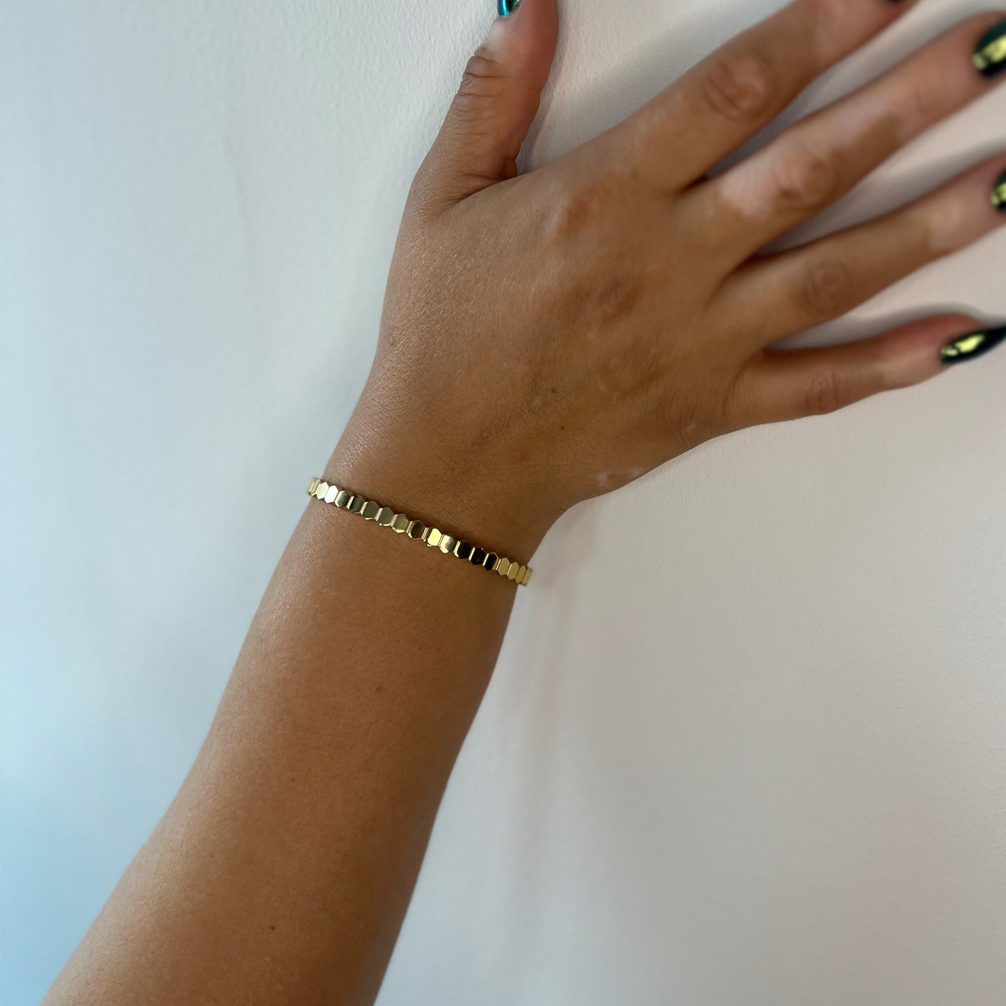Honeycomb Bangle Armbånd