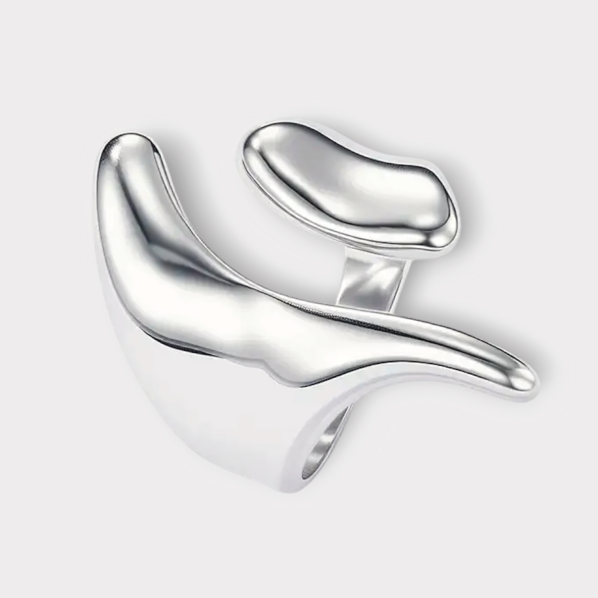 Organisk Ring-Guldbelagt, Vandfast & Justerbar