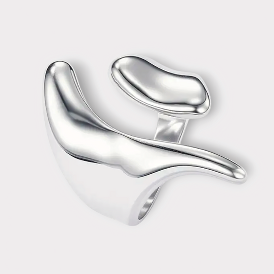Organisk Ring-Guldbelagt, Vandfast & Justerbar