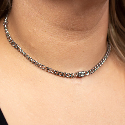 Diamond Panzer Chain halskæde