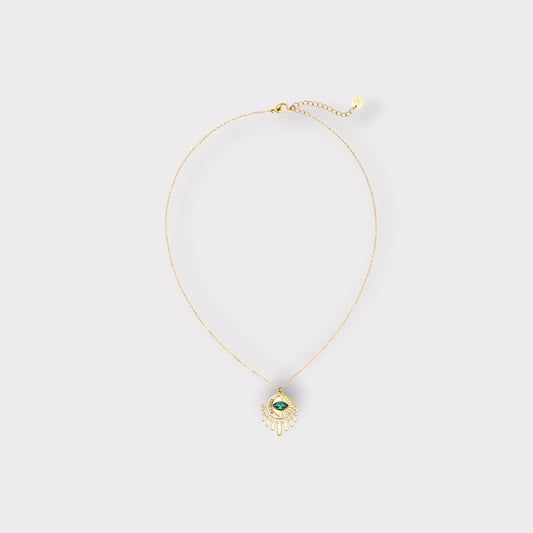 Cleopatras Emerald Halskæde