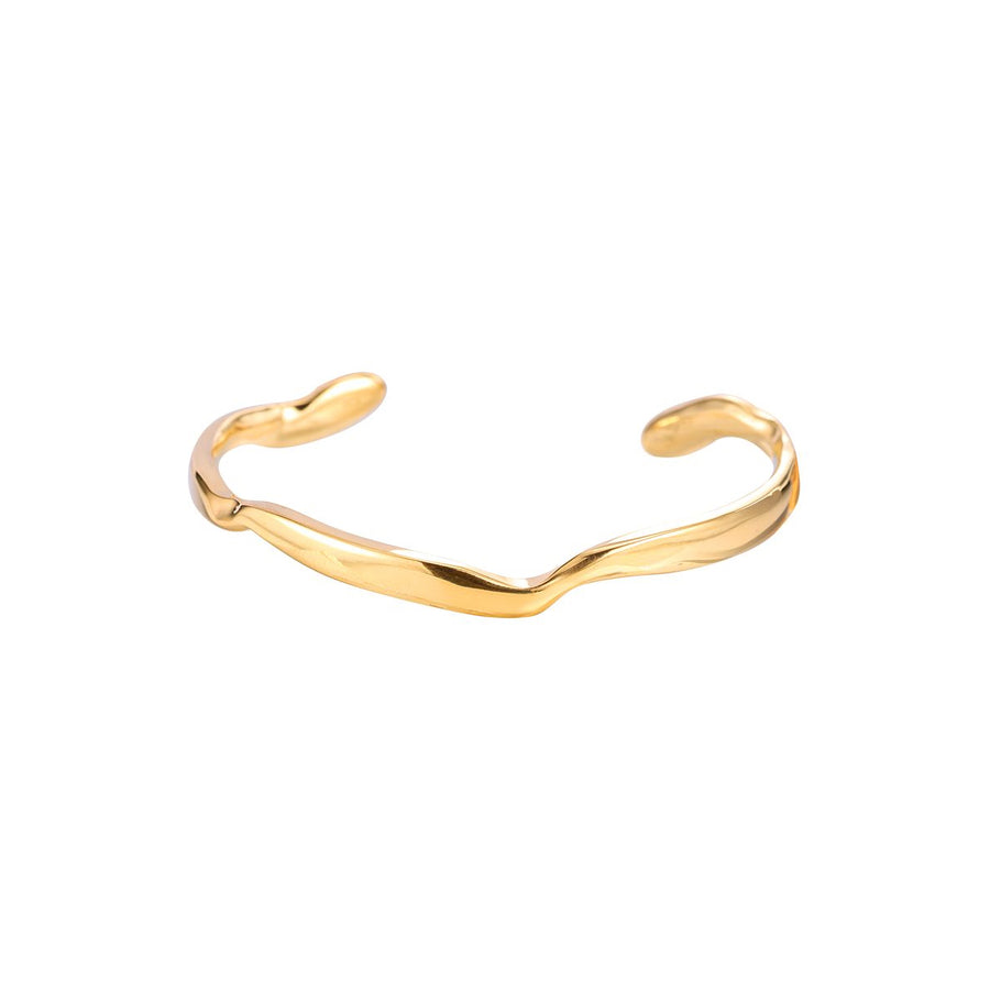 Flow Armring - Guld