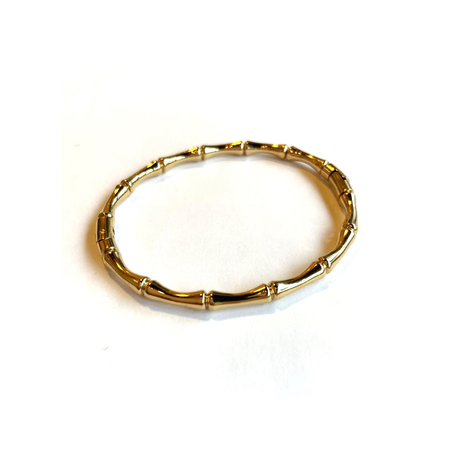 Bamboo Bangle Armbånd - Guld