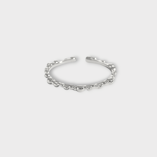 Tiny Dots Ring - Guldbelagt, Vandfast & Justerbar