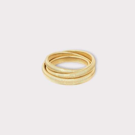 Triple Layer Snake Armbånd