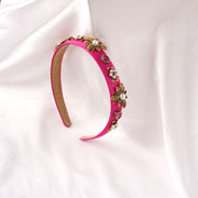 Pearly Bee Hair Band Small - Pink