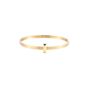 Simple Bangle Armbånd - Guld