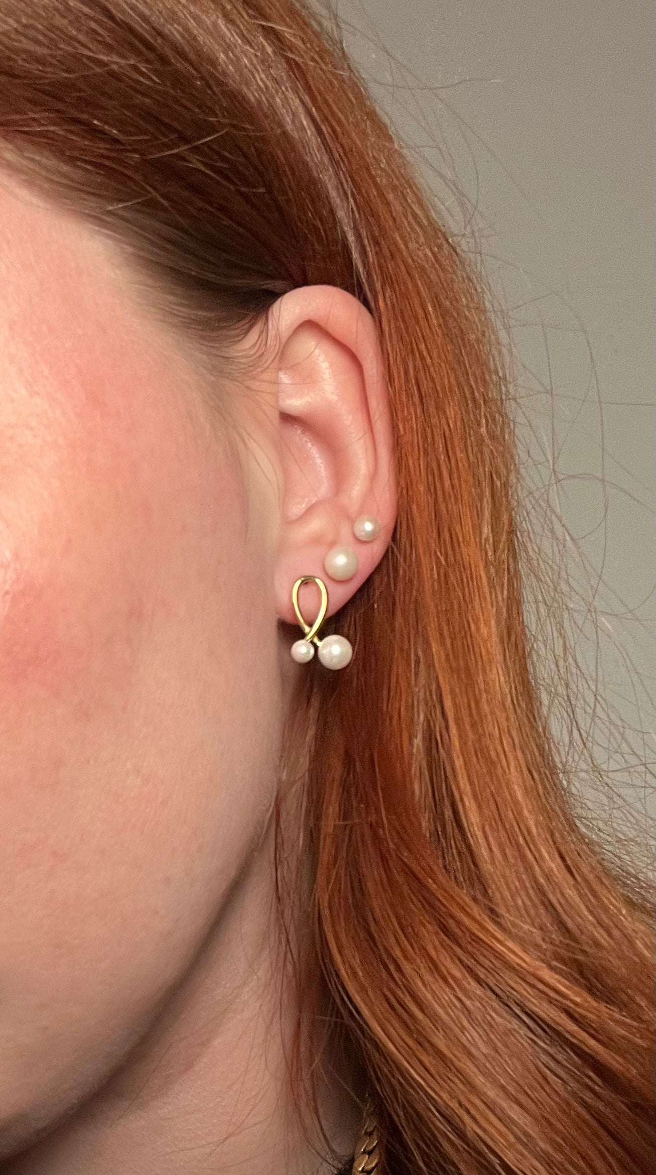Sienna Pearl Øreringe - Guldbelagt, Vandfast & Perler