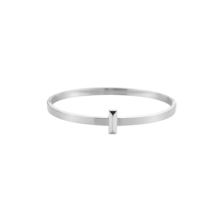 Simple Bangle Armbånd - Sølv