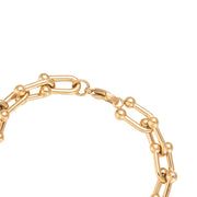 Buckle Chain armbånd - Guld