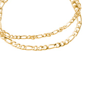 Classic Panzer Double Layer armbånd - Guld
