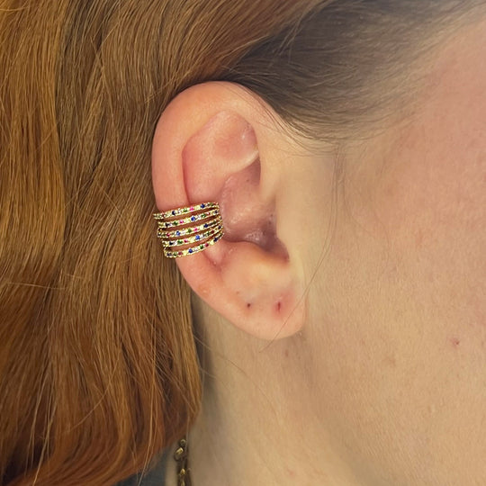 Statement Earcuff - Guld